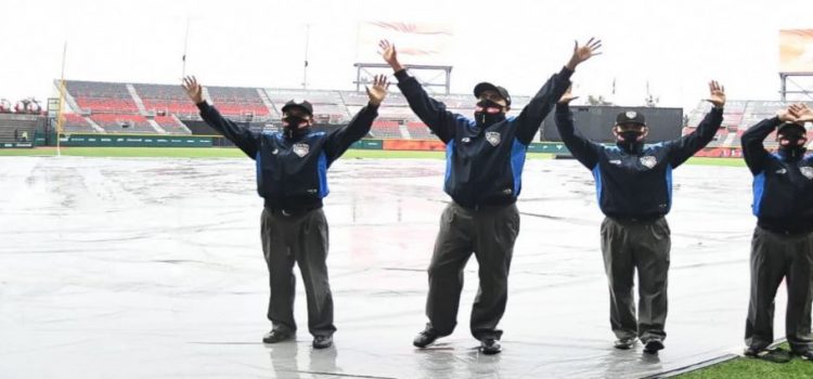 Lluvia suspende juego entre Diablos y Mariachis