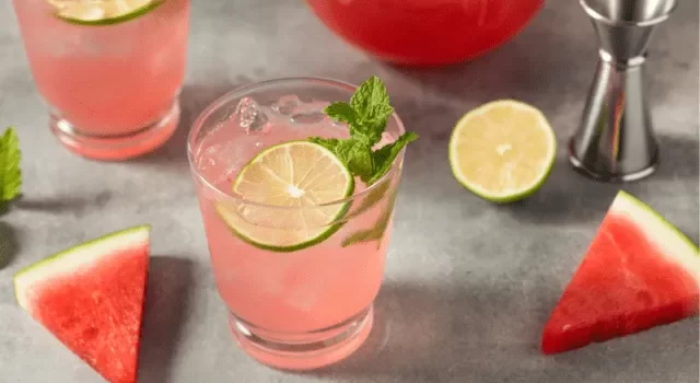 Paloma con sandía: receta fácil con tequila