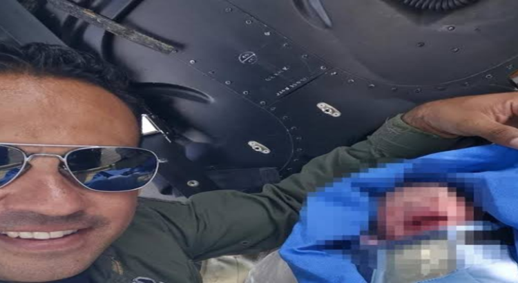 Mujer da a luz en helicóptero de la SSP de Jalisco