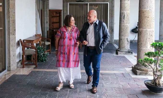 Gobernador de Jalisco presume reunión con Xóchitl Gálvez
