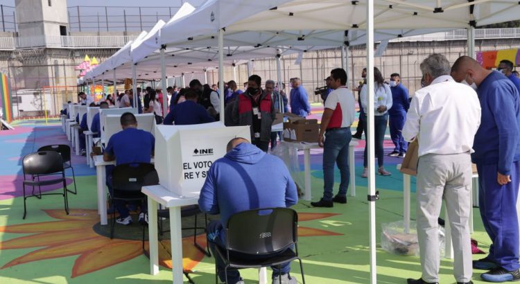 Personas privadas de su libertad emiten su voto en Jalisco