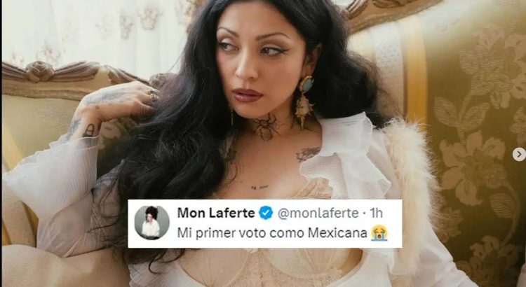 Mon Laferte participa por primera vez como mexicana en elecciones 2024
