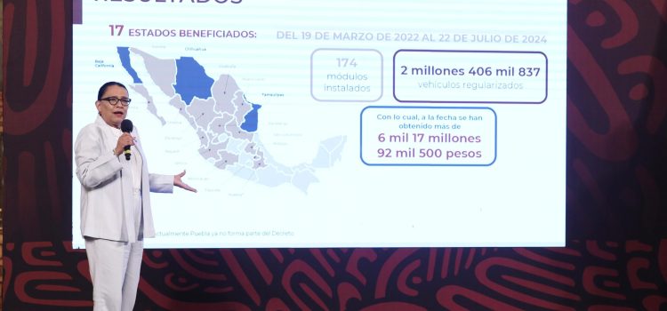 Éxito del programa de regularización vehicular: más de 6 mil millones de pesos recaudados para pavimentación