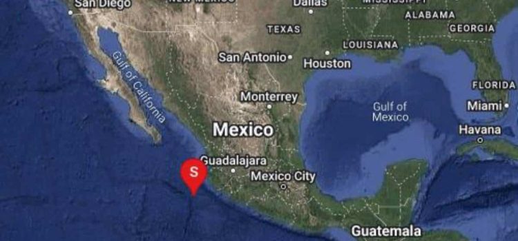 Sismo de magnitud 5.1 sacude costa de Jalisco