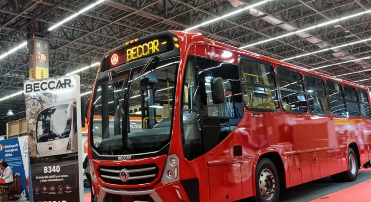 BECCAR presenta el primer autobús 100% eléctrico fabricado en México