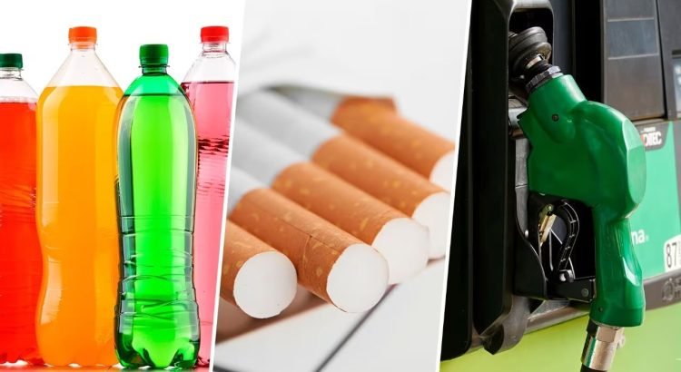 Aumentarán cuotas de impuesto en diésel, cigarros y refrescos