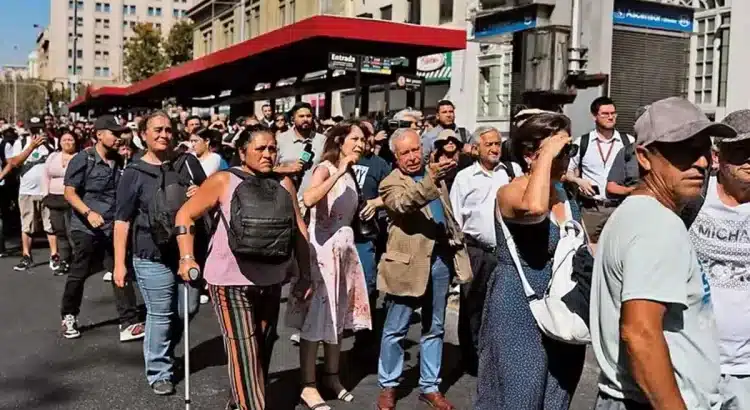 Caos en Chile