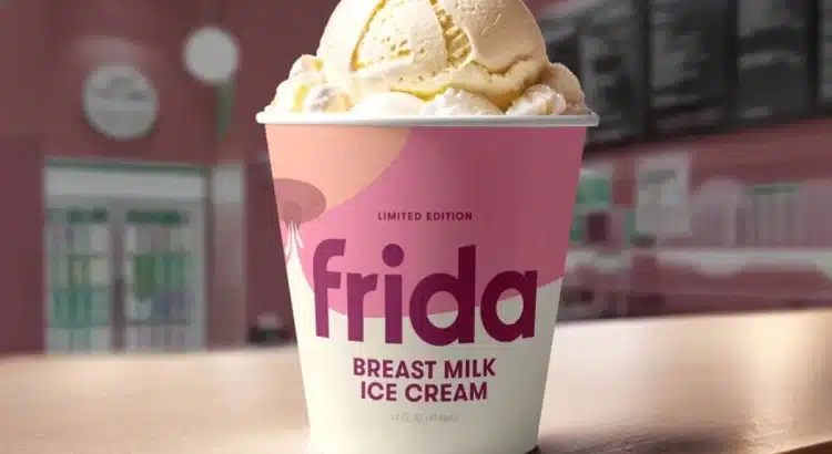 Lanzarán helado sabor “leche materna”