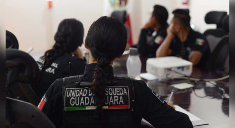 Policías de Jalisco refuerzan estrategias de búsqueda con capacitación de COBUPEJ