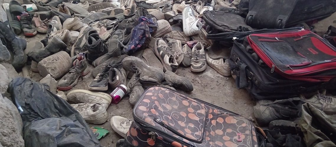 Rancho de la Desaparición: 154 pares de zapatos y más de mil artículos hallados en una escena de terror