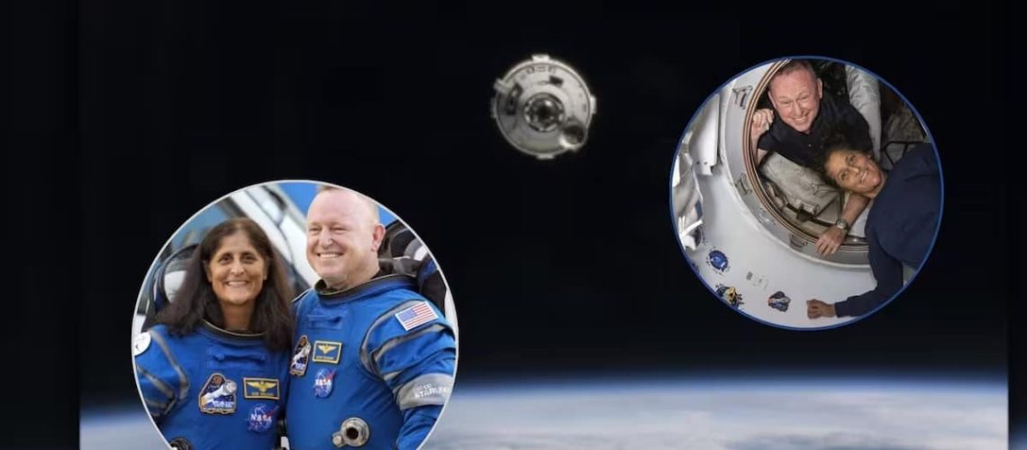 Astronautas estadounidenses regresan a la Tierra después de 9 meses en el espacio