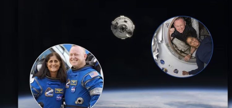 Astronautas estadounidenses regresan a la Tierra después de 9 meses en el espacio