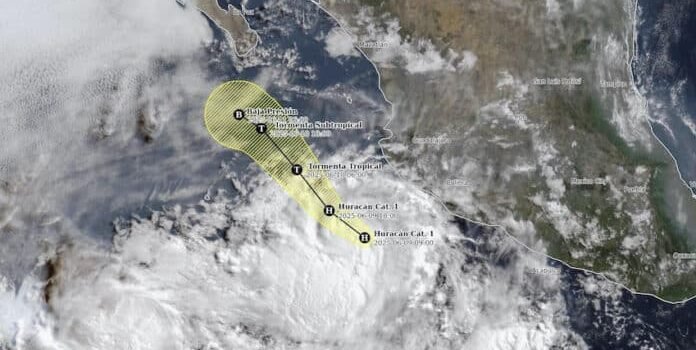 Huracán Barbara pasará por costas de Jalisco este martes Huracán Barbara pasará por costas de Jalisco este martes