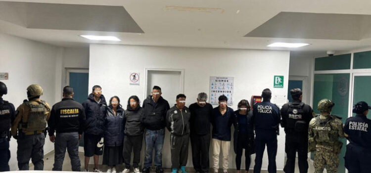 Detienen a 27 personas y desarticulan red de extorsión en México vinculada al Cártel Jalisco