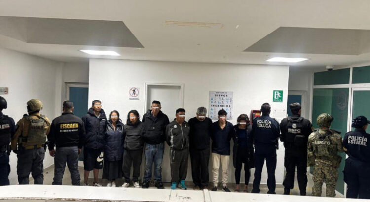 Detienen a 27 personas y desarticulan red de extorsión en México vinculada al Cártel Jalisco