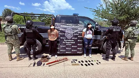 Detienen a dos mujeres tras enfrentamiento contra policías estatales en El Arenal, Jalisco