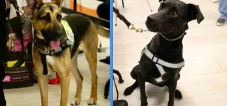 Entrenan a dos perritos para detectar al gusano barrenador Entrenan a dos perritos para detectar al gusano barrenador