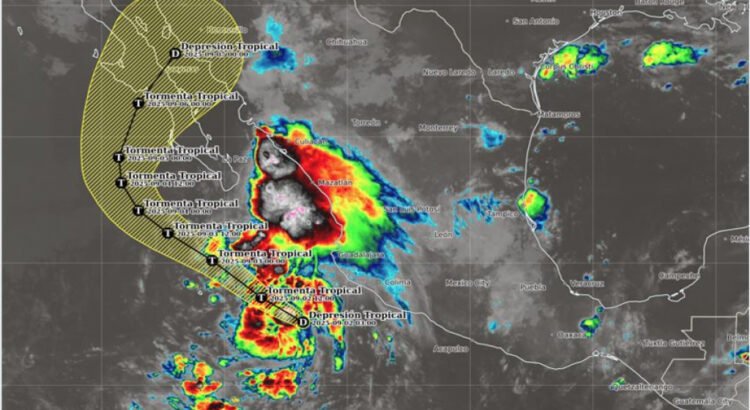Tormenta tropical “Lorena” se forma cerca de Jalisco