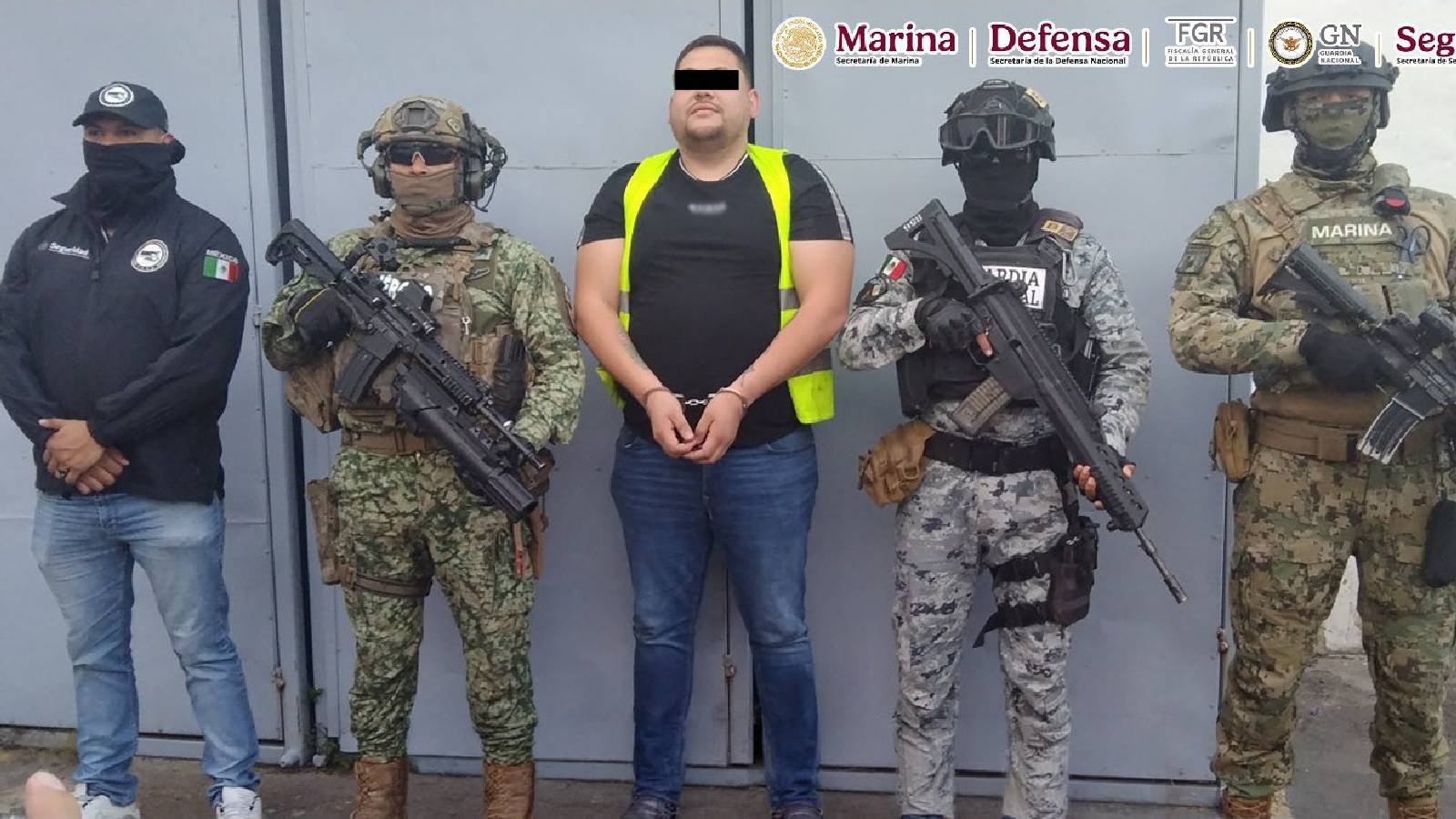 Detienen en Zapopan a “El Nenuco”, señalado como presunto operador del Cártel de Sinaloa